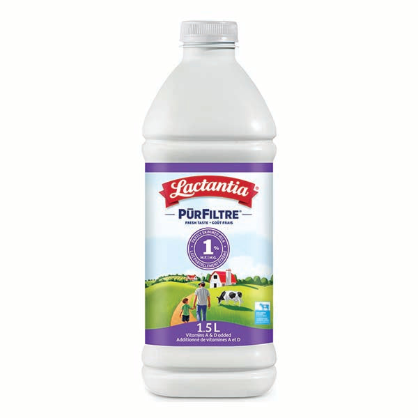 LACTANTIA - PURFILTRE 1% MILK 1.5LT