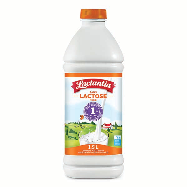 LACTANTIA - LACTOSE FREE 1% MILK 1.5LT