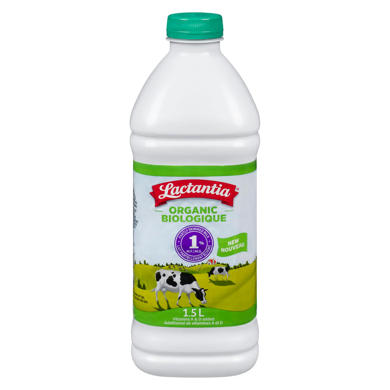 LACTANTIA - ORGANIC 1% MILK 1.5LT