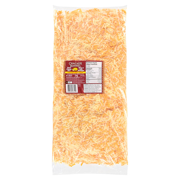 CRACKER BARREL - THREE CHEESE BLEND 2.5KG