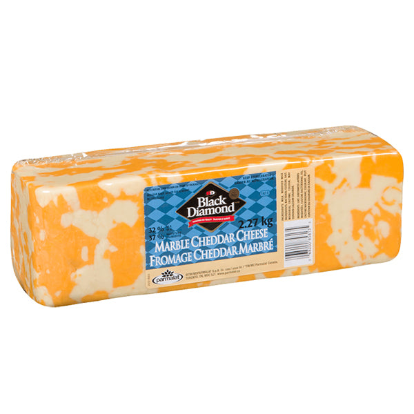 BLACK DIAMOND - MARBLE CHEDDAR CHEESE 2.27KG