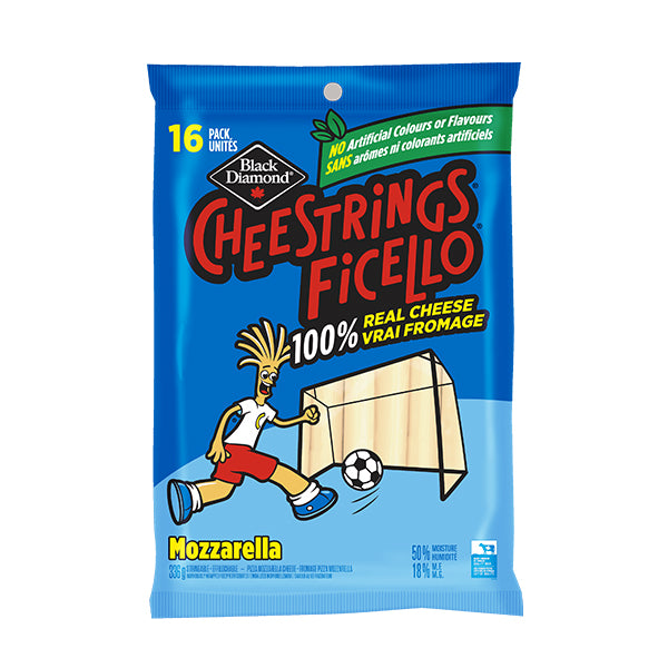 BLACK DIAMOND - CHEESTRINGS MOZZARELLA(16PK) 336GR