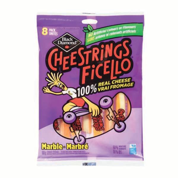 BLACK DIAMOND - CHEESTRINGS MARBLE 8 PK 168G