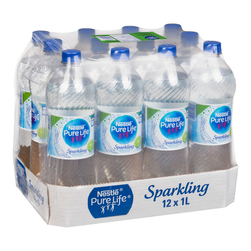 PURE LIFE - PURELIFE SPARKLING LIME 12x1LT