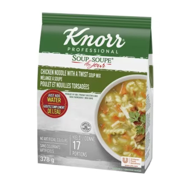 KNORR - SDJ CHICKEN NOODLE SOUP 378GR