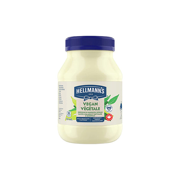 HELLMANNS - MAYONNAISE VEGAN NO EGG 710ML