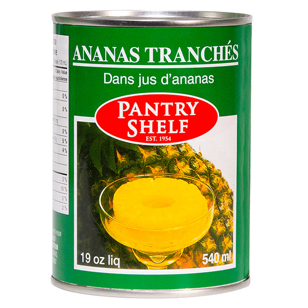PANTRY SHELF - PINEAPPLE SLICES 540ML