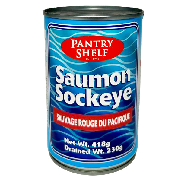 PANTRY SHELF - SALMON SOCKEYE 418GR