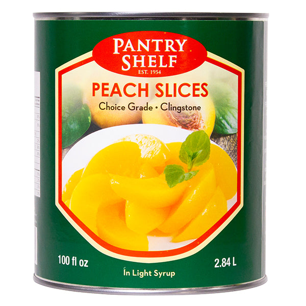 PANTRY SHELF - PEACH SLICES 2.84LT
