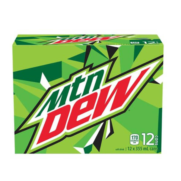 MOUNTAIN DEW - 12x355ML