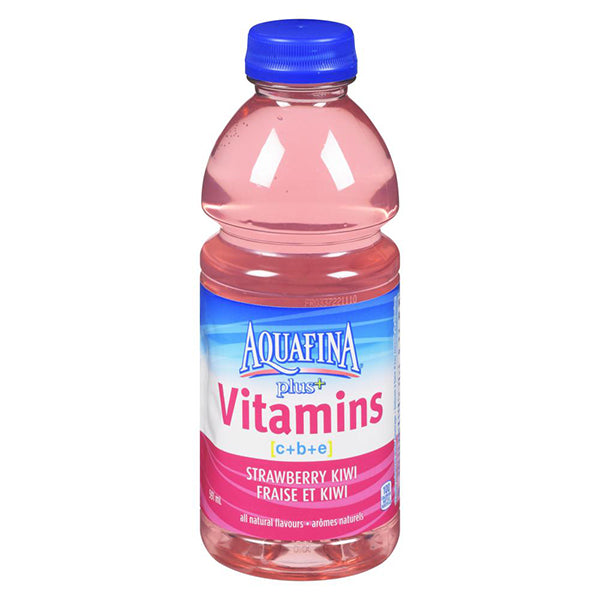 AQUAFINA - PLUS STRAWBERRY/KIWI 12x591ML