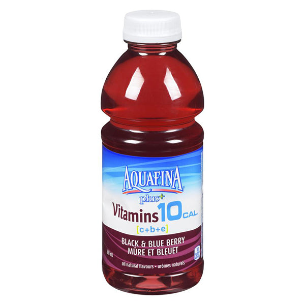 AQUAFINA - PLUS BLACK & BLUEBERRY 12x591ML