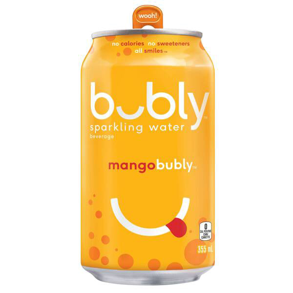 BUBLY - MANGO SPARKLING 12x355 ML