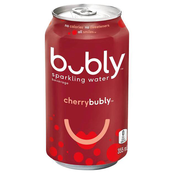 BUBLY - CHERRY SPARKLING 12x355 ML