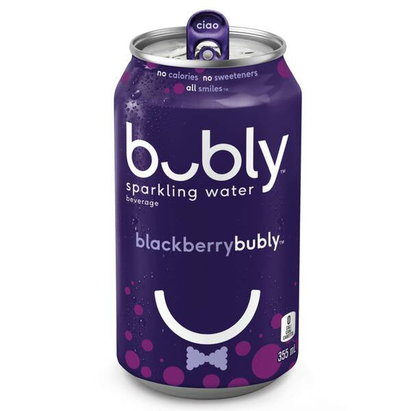 BUBLY - BLACKBERRY  SPARKLING 12x355 ML