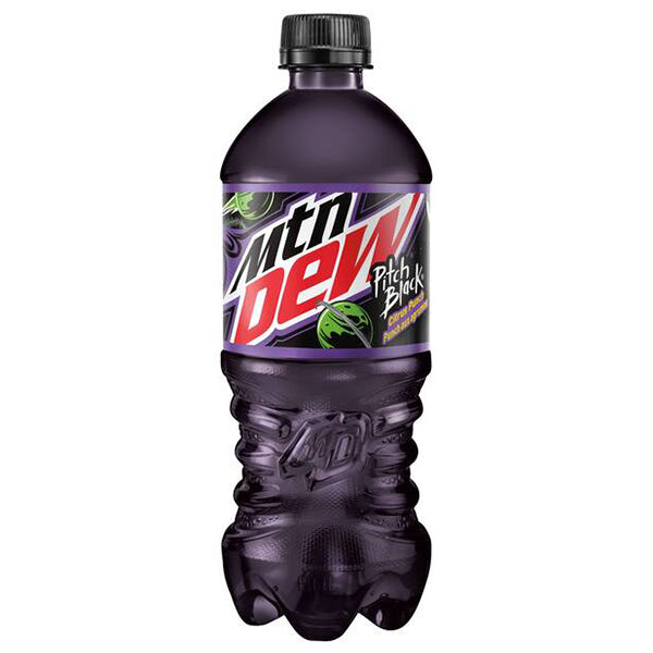 MOUNTAIN DEW - US PITCH BLACK 591ML