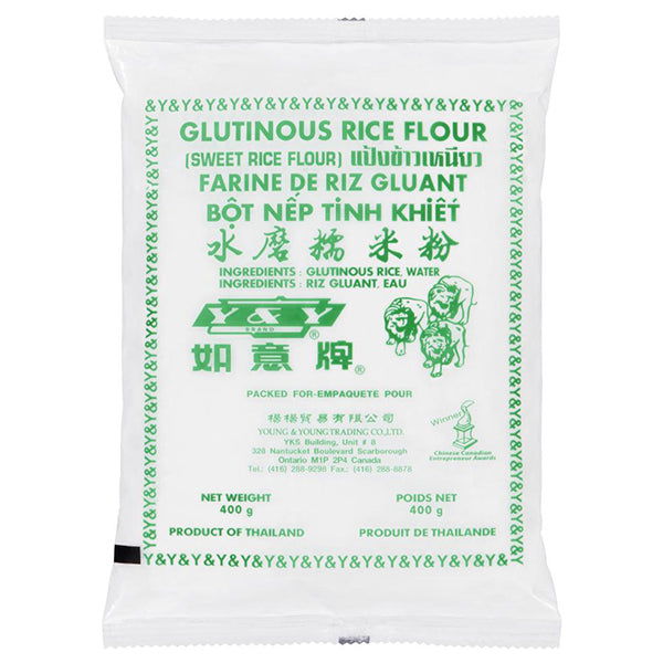 Y & - Y&Y GLUTINOUS RICE FLOUR 400GR