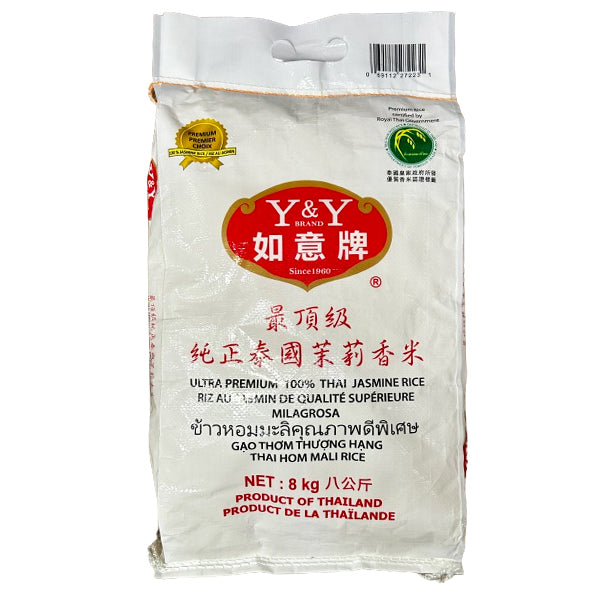 Y& Y - & JASMINE SCENTED RICE 8KG