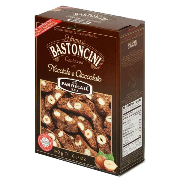 PAN DUCALE - BASTONCINI HAZELNUT & CHOCOLATE 180GR