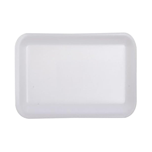 DYNE-A-PAK - WHITE 10K FOAM MEAT TRAY 250EA