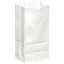 ROSENBLOOM - PLAIN WHITE GROCERY BAGS 5LB 500 CT