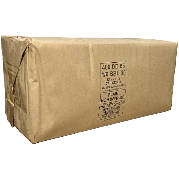 ROSENBLOOM - 1/6 BROWN 12x7x17 PAPER BAG 400EA