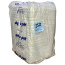 DYNE - A PAK WHITE 25D FOAM MEAT TRAY 100EA