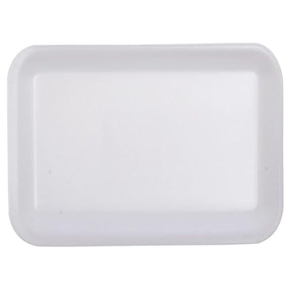DYNE - A PAK WHITE 25D FOAM MEAT TRAY 100EA