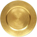 STANDA - CHARGER PLATE 13IN PLAIN GOLD 1EA
