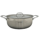 CARL WELL - STAINLESS STEEL INDUCTION READY POT 9.4LT EA