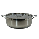 CARL WELL - STAINLESS STEEL INDUCTION READY POT 12.5LT. EA