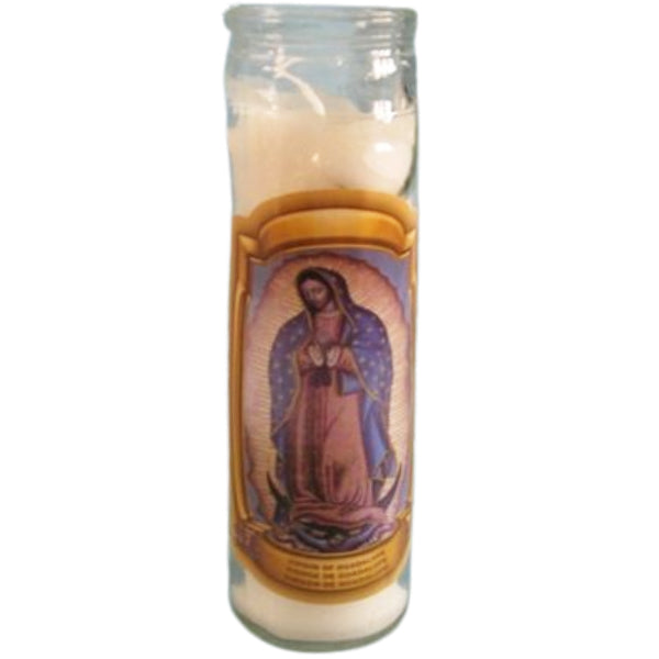 STANDA - REL.CANDLE VERGIN GUADALUPE 1EA
