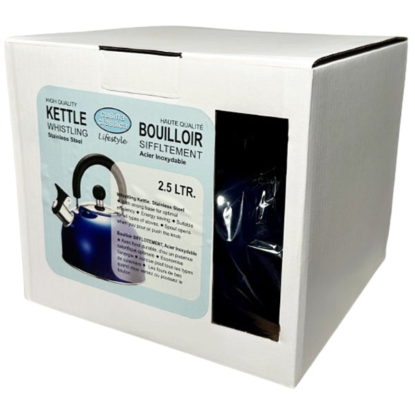 STANDA - TEA KETTLE 2.5LT LT BLUE WHISTLE 1EA