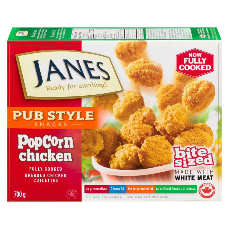 JANES - PUB STYLE POPCORN CHICKEN 700GR