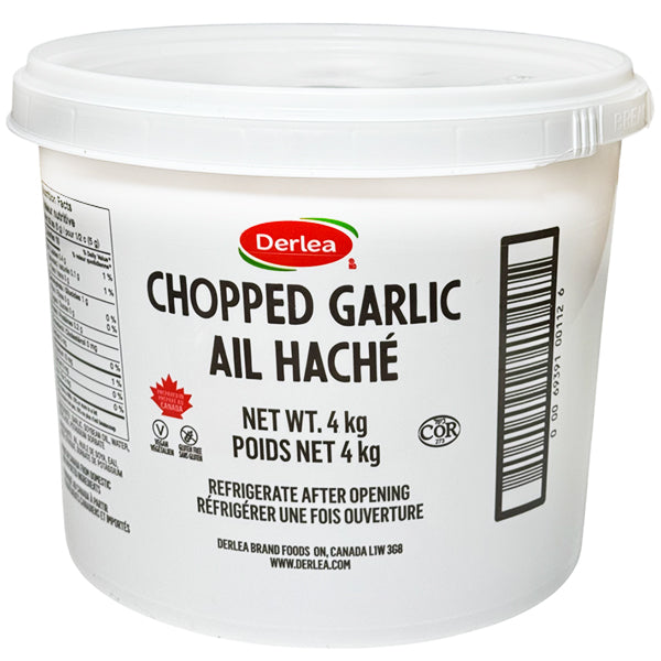 DERLEA - CHOPPED GARLIC 4KG