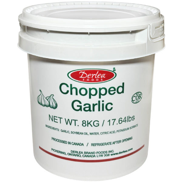 DERLEA - CHOPPED GARLIC 8KG