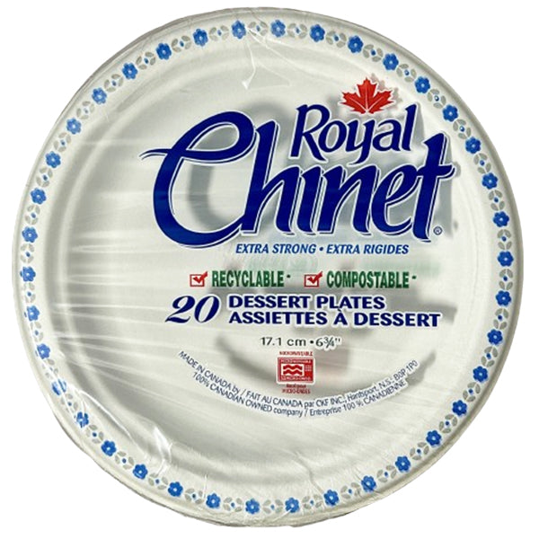 ROYAL CHINET - 6.75in PLATES 20EA