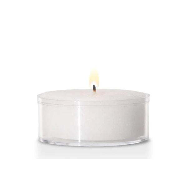 YUMMI - 4HR CLEAR CUP TEALIGHT CANDLES 50EA