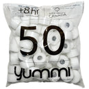 YUMMI - 8HR CLEAR CUP TEALIGHT CANDLES 50EA