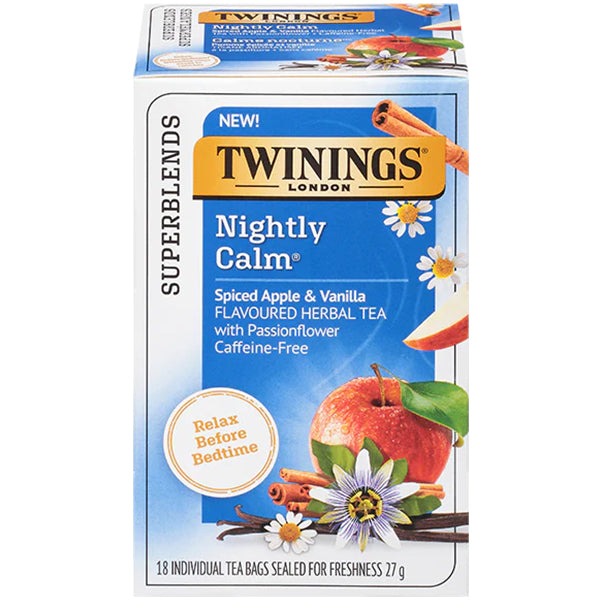 TWININGS - SUPERBLENDS NIGHTLY CALM 6x18 CT