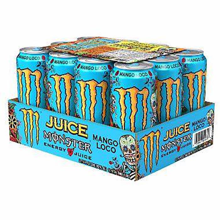 MONSTER - ENERGY MANGO LOCO 12x473ML