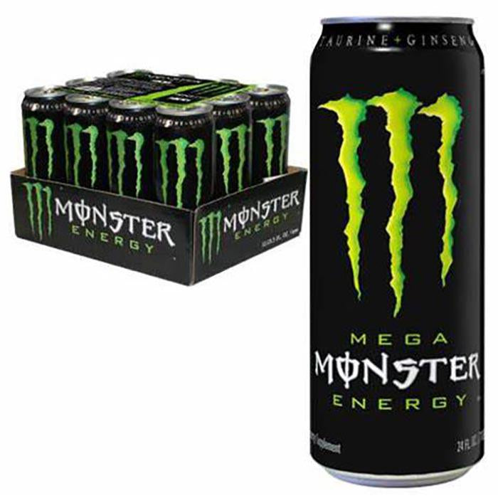 MONSTER - ENERGY DRINK GREEN 12x473ML