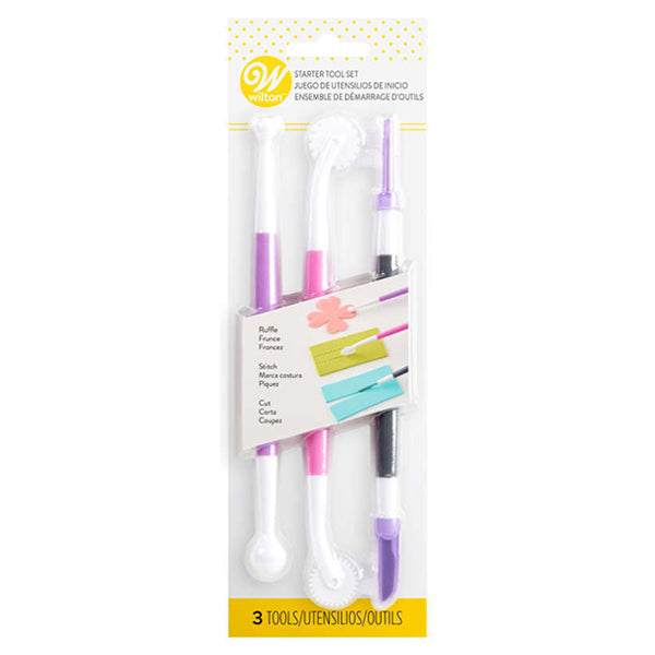 WILTON - FONDANT TOOL SET3-PIECE 1EA