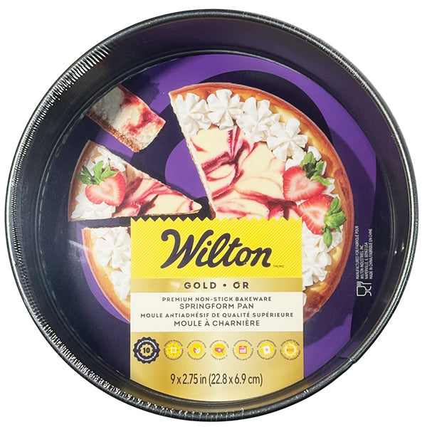 WILTON - PREMIUM NON STICK SPRINGFORM PAN 9x2.75 IN 1 UN