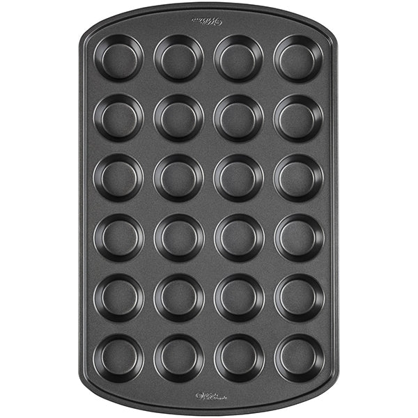 WILTON - PREMIUM NON-STICK MINI MUFFIN AND CUPCAKE 24-CAVITY 1 UN