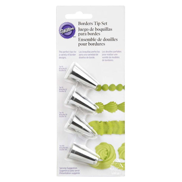 WILTON - TIP SET BORDERS  EFS 4EA