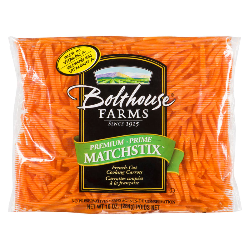 VEGETABLES - CARROTS PREMIUM MATCHSTIX 10 0Z / 284 G