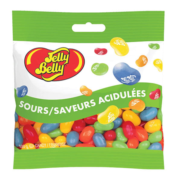JELLY BELLY - SOURS GRAB & GO BAG 100GR