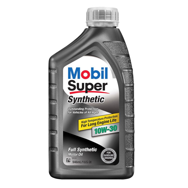 MOBIL SUPER - 10W-30 SYNTHETIC BLEND MOTOR OIL 946ML