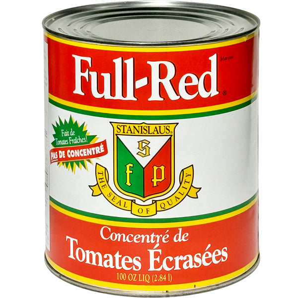 FULL RED - CONCENTRATED CRUSHED TOMATOES 100OZ
